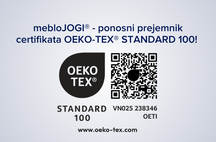 mebloJOGI OEKO-TEX