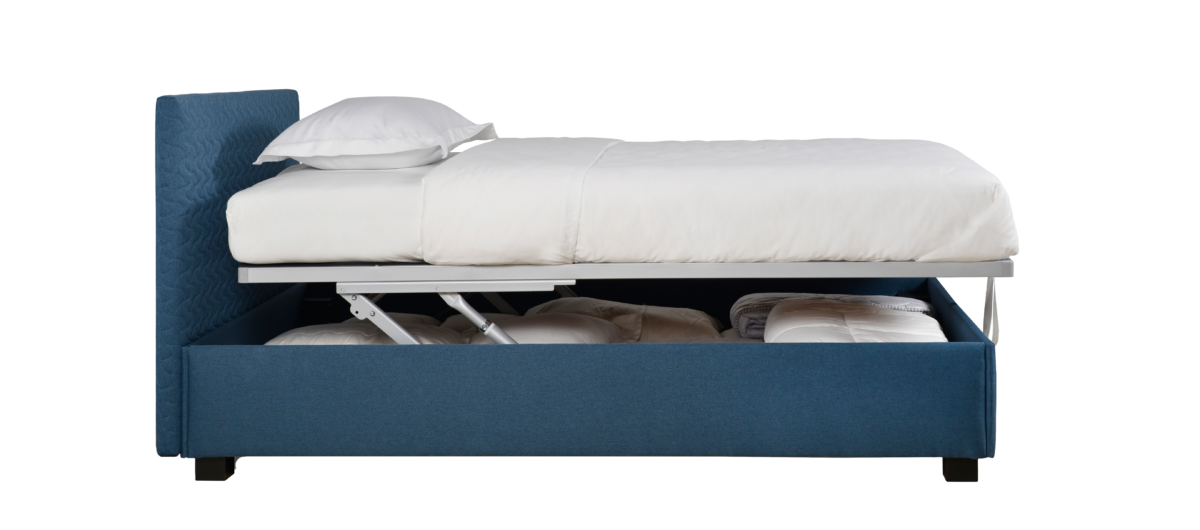 Dvižna postelja Capri DB s prostorom za shranjevanje