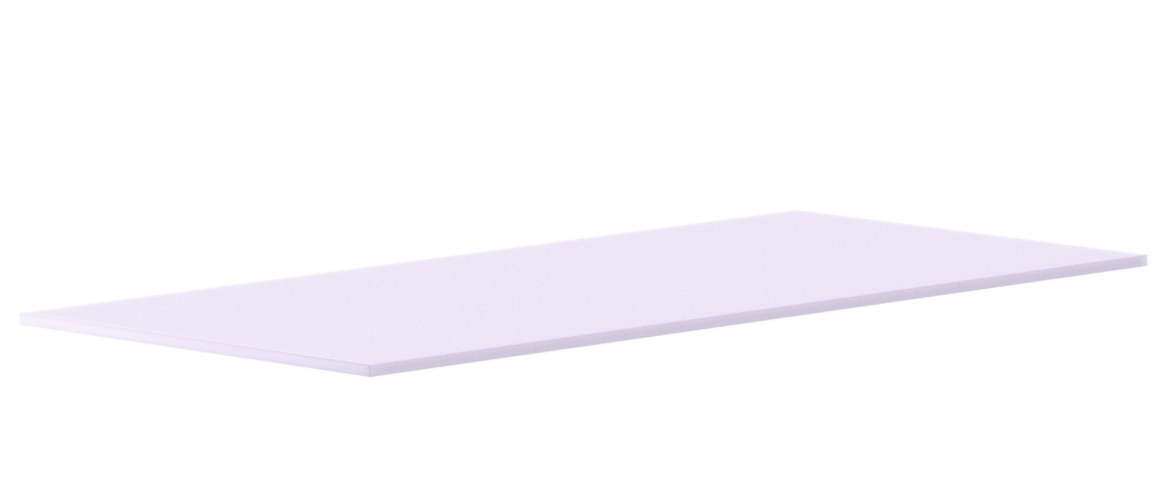 2-centimetrska plast iz HR-pene