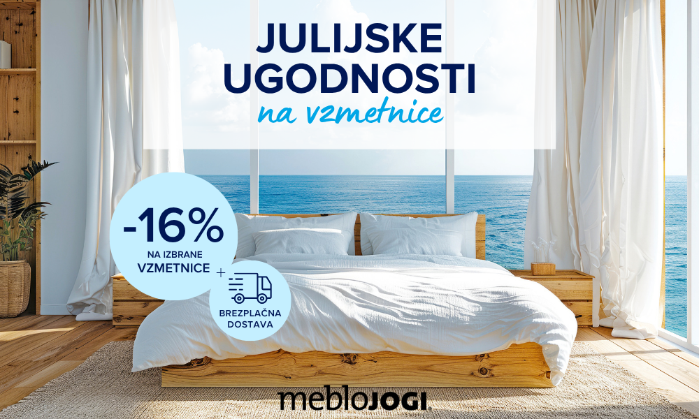 mebloJOGI Julijske ugodnosti 