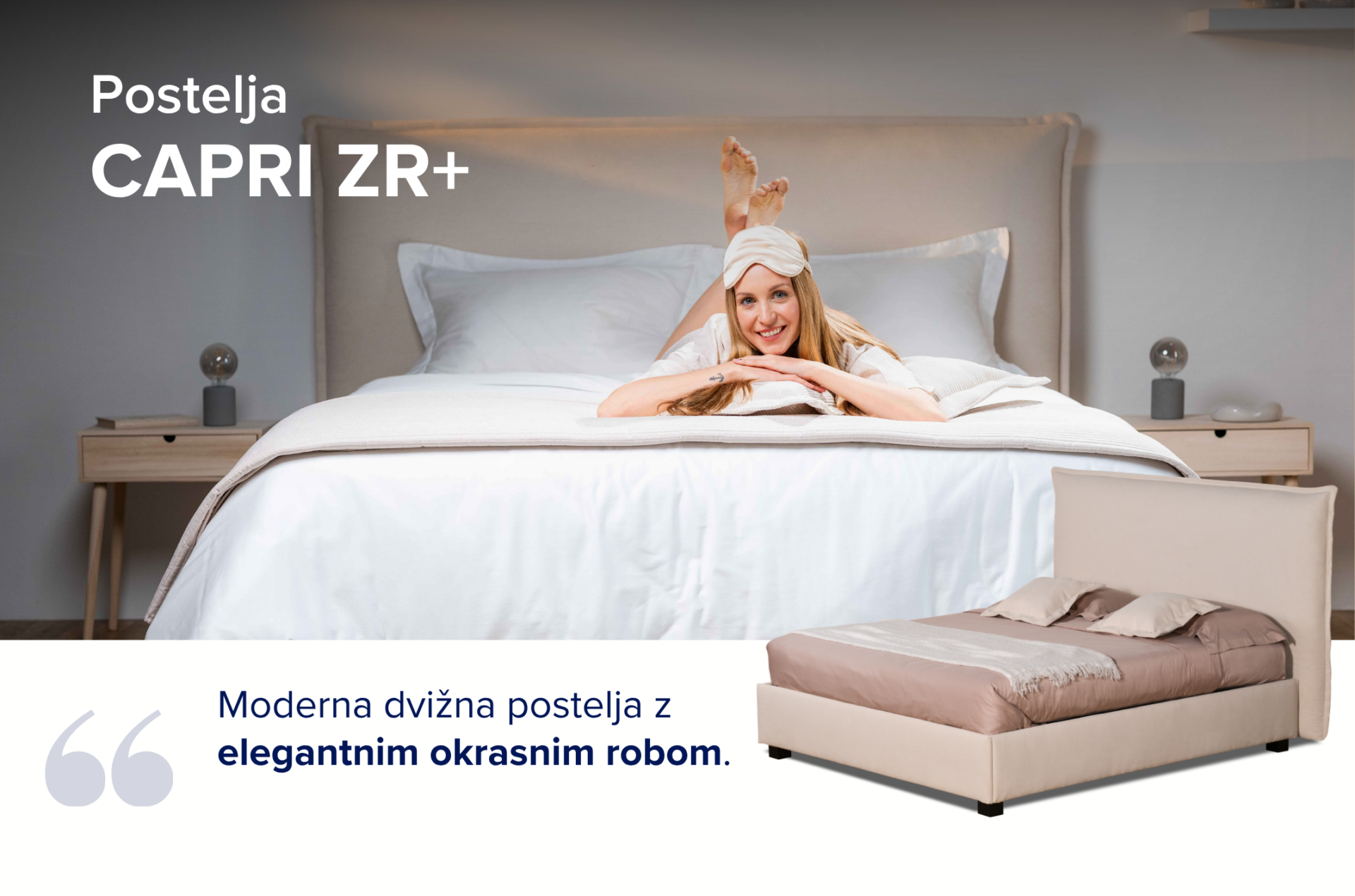 Postelja Capri