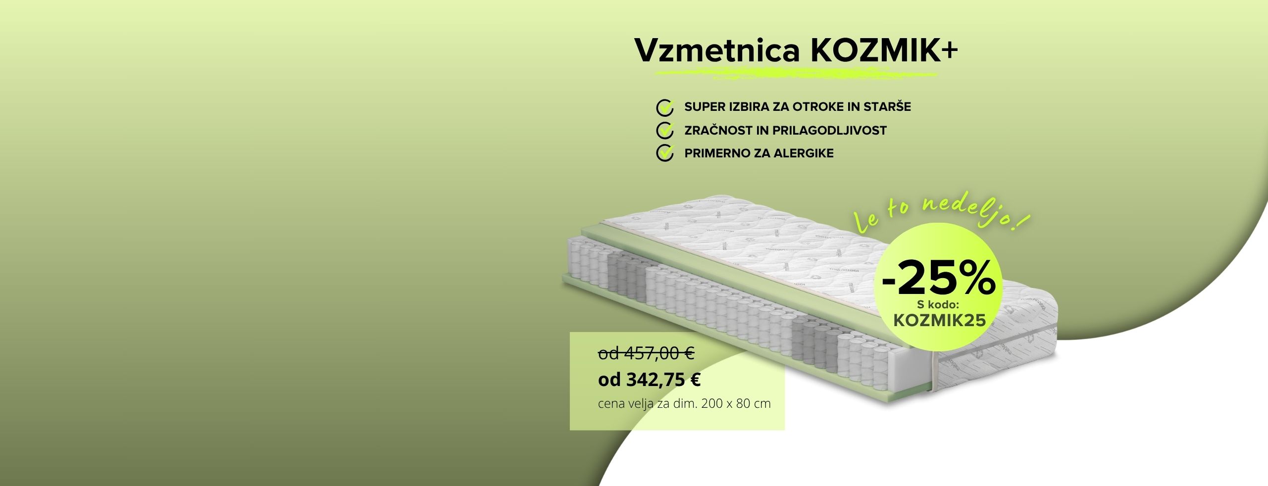 25% POPUST na Kozmik+